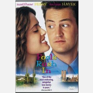Fools Rush In DVD 1998 Wide Screen Matthew Perry Salma Hayek